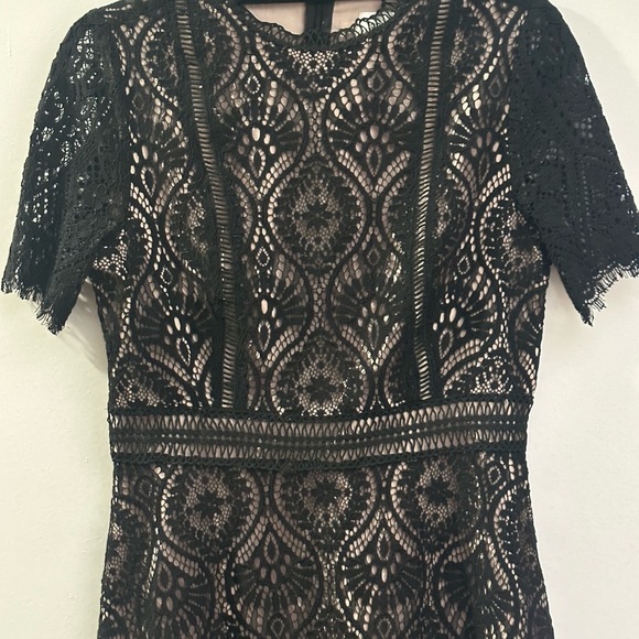 Bb dekota lace mini dress size S cocktail party - Picture 6 of 13